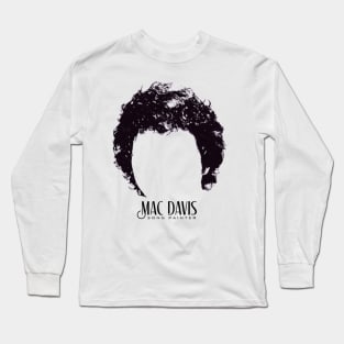 Mac Davis — Silhouette Long Sleeve T-Shirt